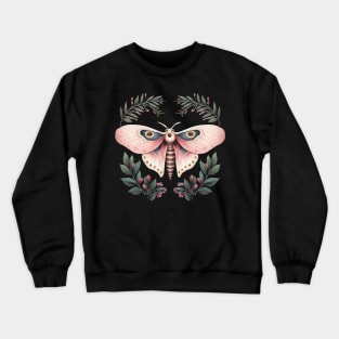 Botanical Moth Crewneck Sweatshirt